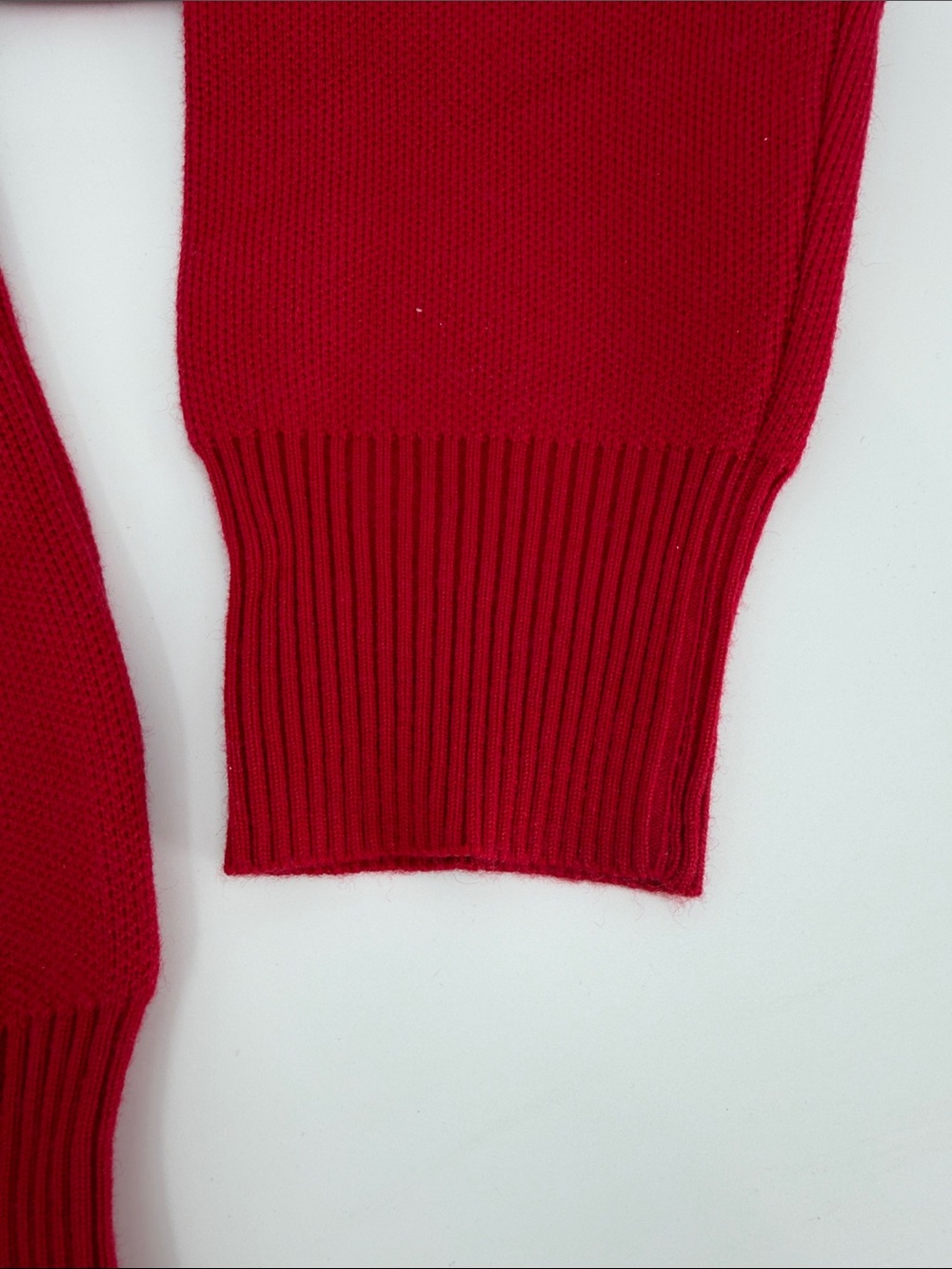 Thom Browne Red Button-Front Sweater Jacket - Picture 5 of 9